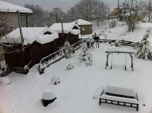 Chalet Parea Метаморфоси Экстерьер фото